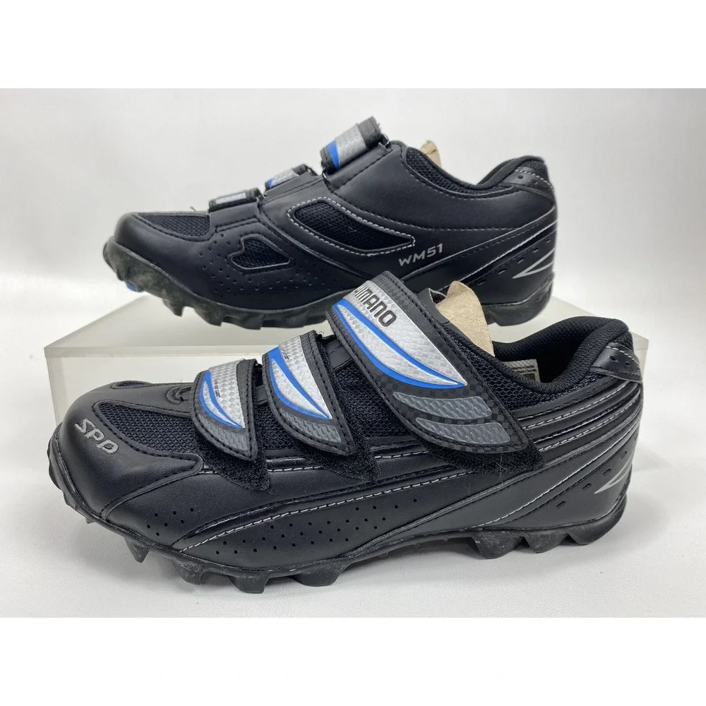 Shimano‎ SH-WM51 Womens Cycling Mountain Biking Shoes US 7.2  EU 39 Black